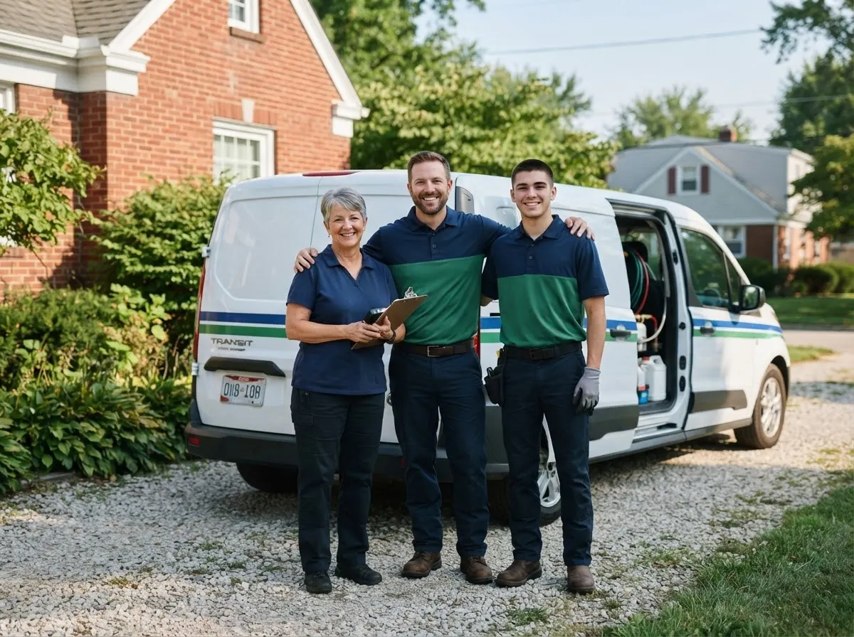 The TerraSafe Pest Co. team, pest control sevice in Toledo, OH